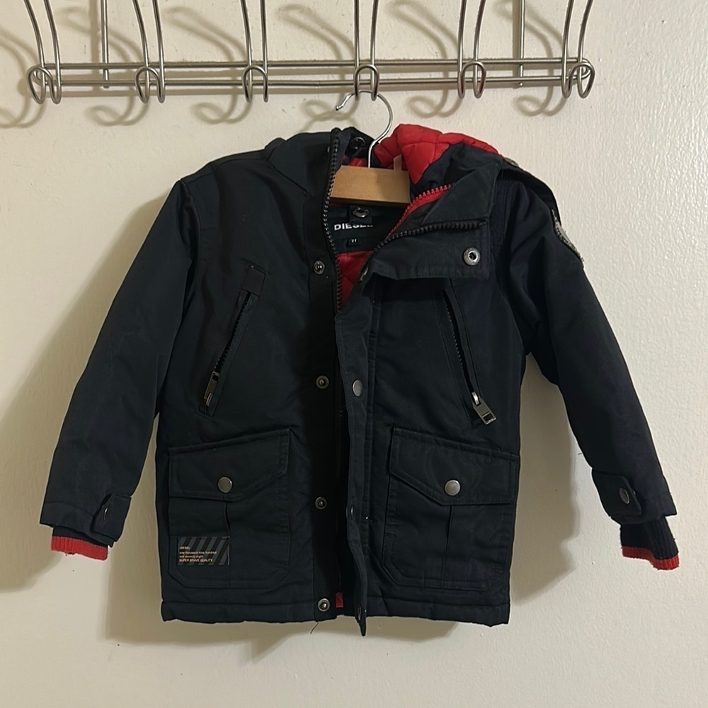 EUC Diesel Boys‎ Zipped Up Coat